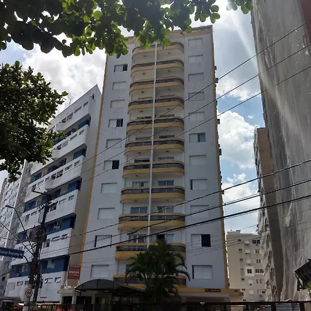Apto Pe Na Areia Sao Vicente  Exterior photo