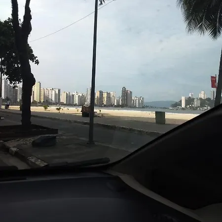 Apto Pe Na Areia Sao Vicente  Exterior photo