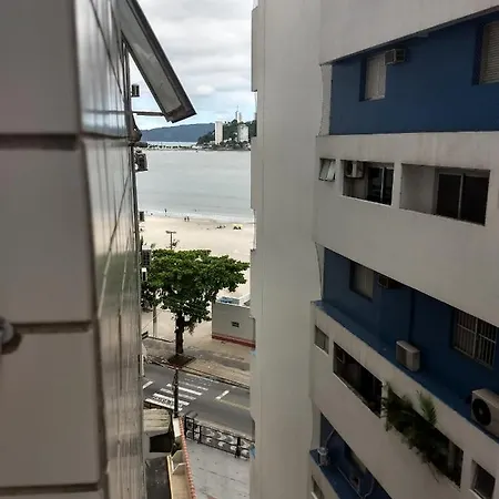 Apto Pe Na Areia Sao Vicente  Exterior photo