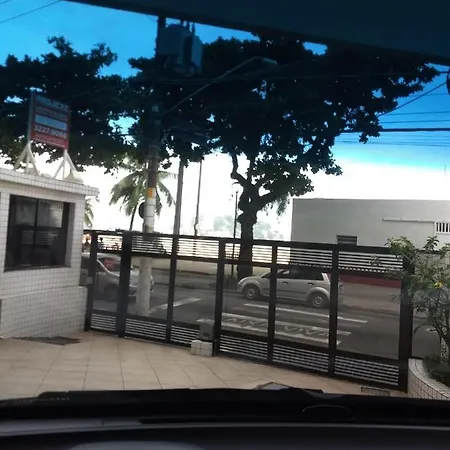 Apto Pe Na Areia Sao Vicente  Exterior photo